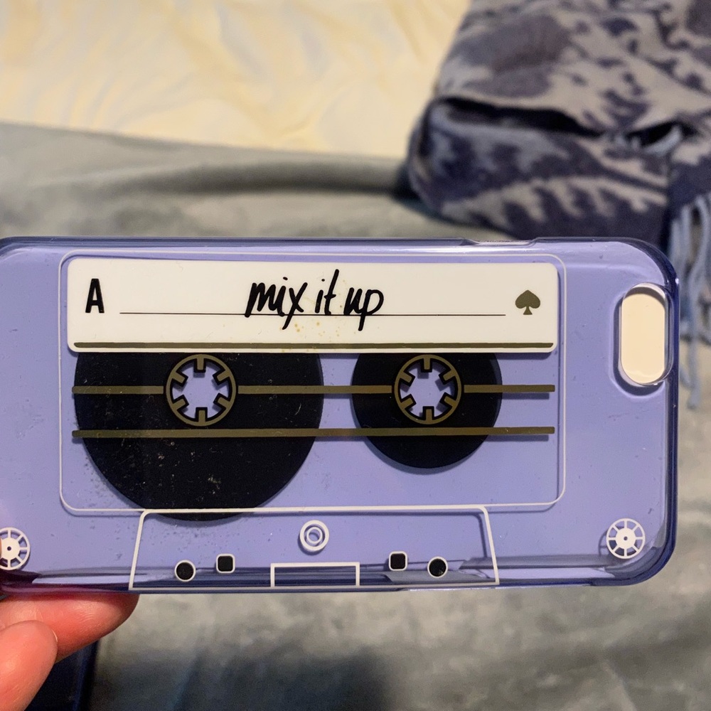 Retro style cassette phone case by kate spade ♠️